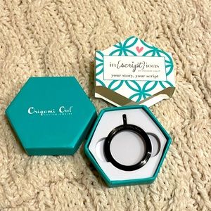NIB Origami Owl In{script}ions Locket Back